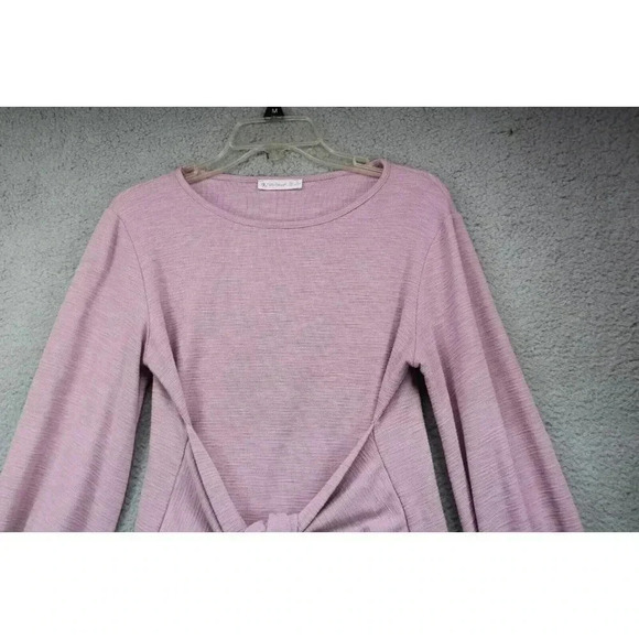 R. Vivimos Women's Long Puff Sleeves Dress-Size Large(12-14)-Front Ties - Picture 2 of 5